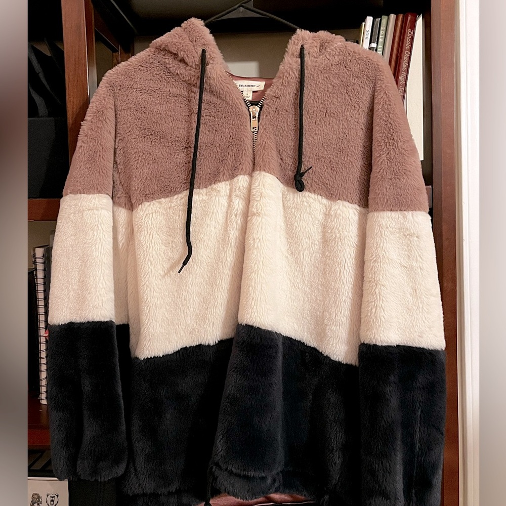 Oversized, Multi-colored Hoodie